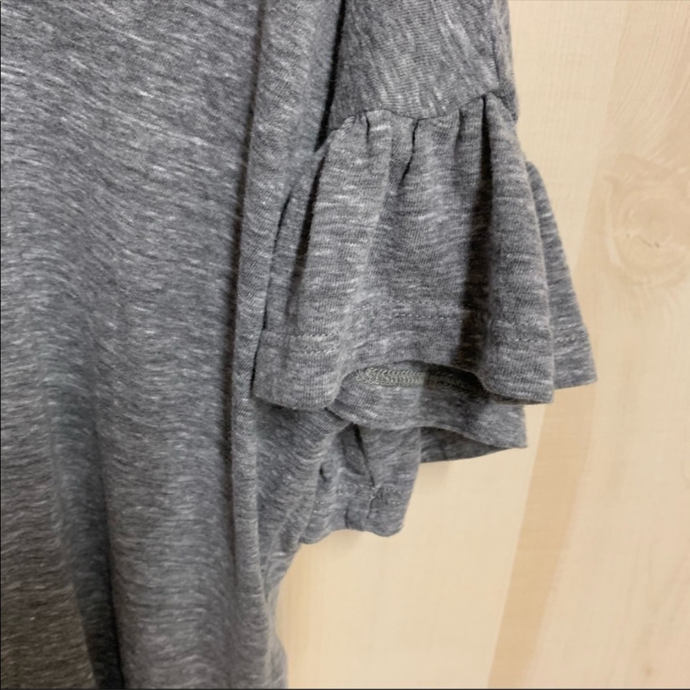 Sundry Ruffle Short Sleeve Tee Size 2 / Medium - Picture 6 of 7